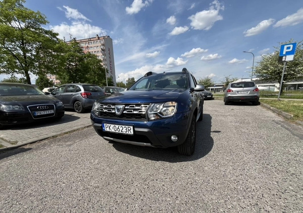 Dacia Duster cena 41700 przebieg: 124500, rok produkcji 2016 z Kalisz małe 232